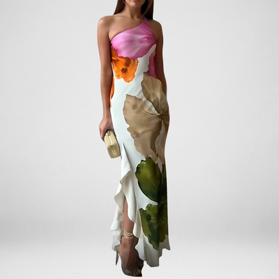 Carin | Elegant one-shoulder-klänning
